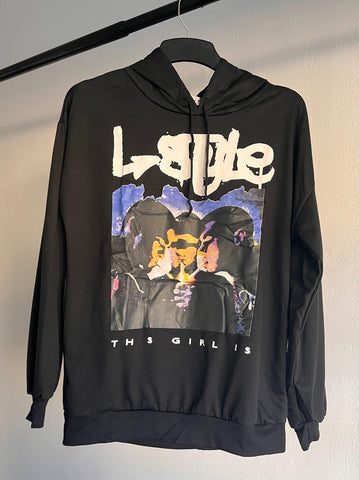 Graphic Hoodie With Pockets - XD21