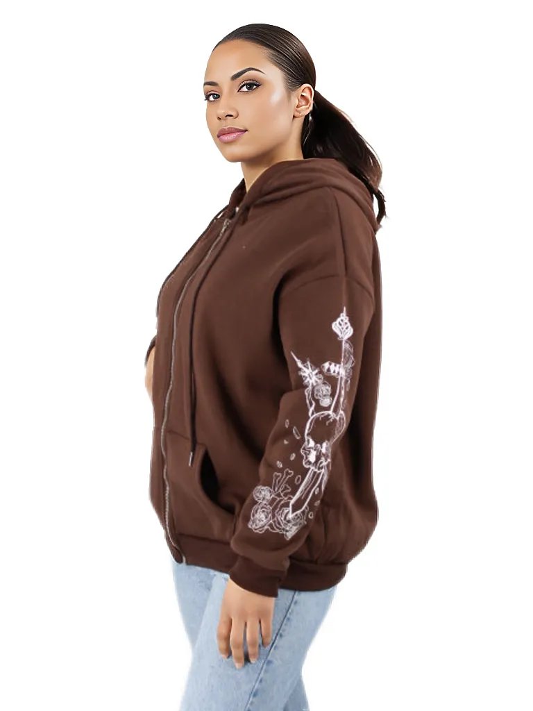 Graphic Hoodie Y2K Jersey Jacket XD21