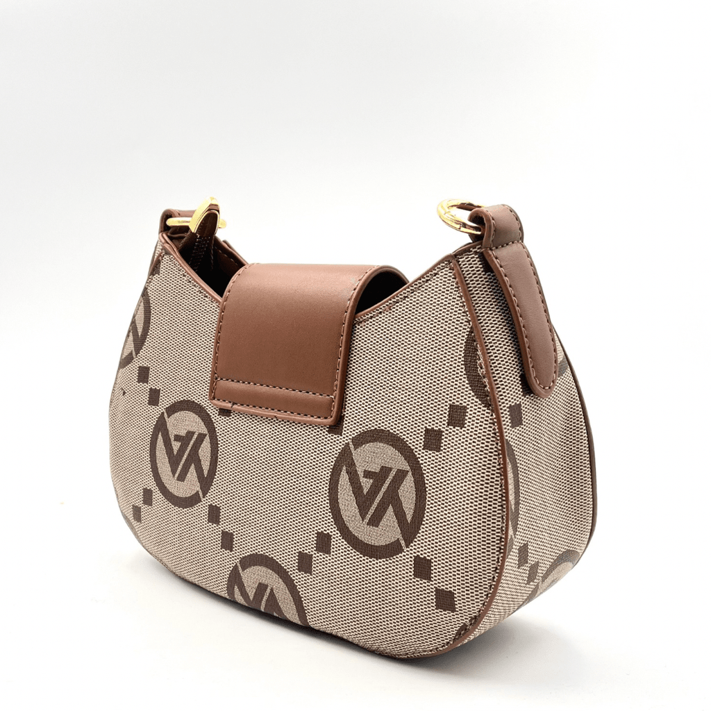 Graphic Letter Oval Sling Bag XD21