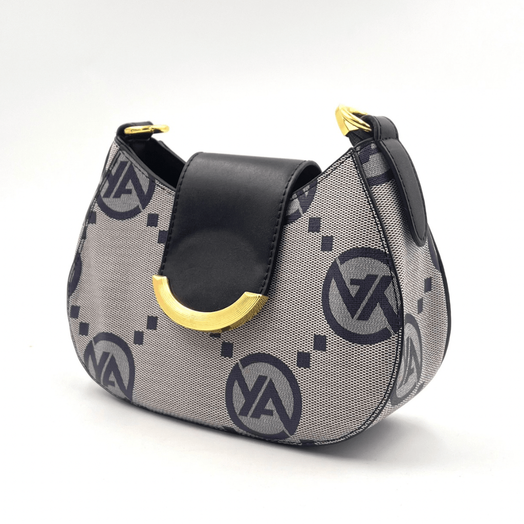 Graphic Letter Oval Sling Bag XD21
