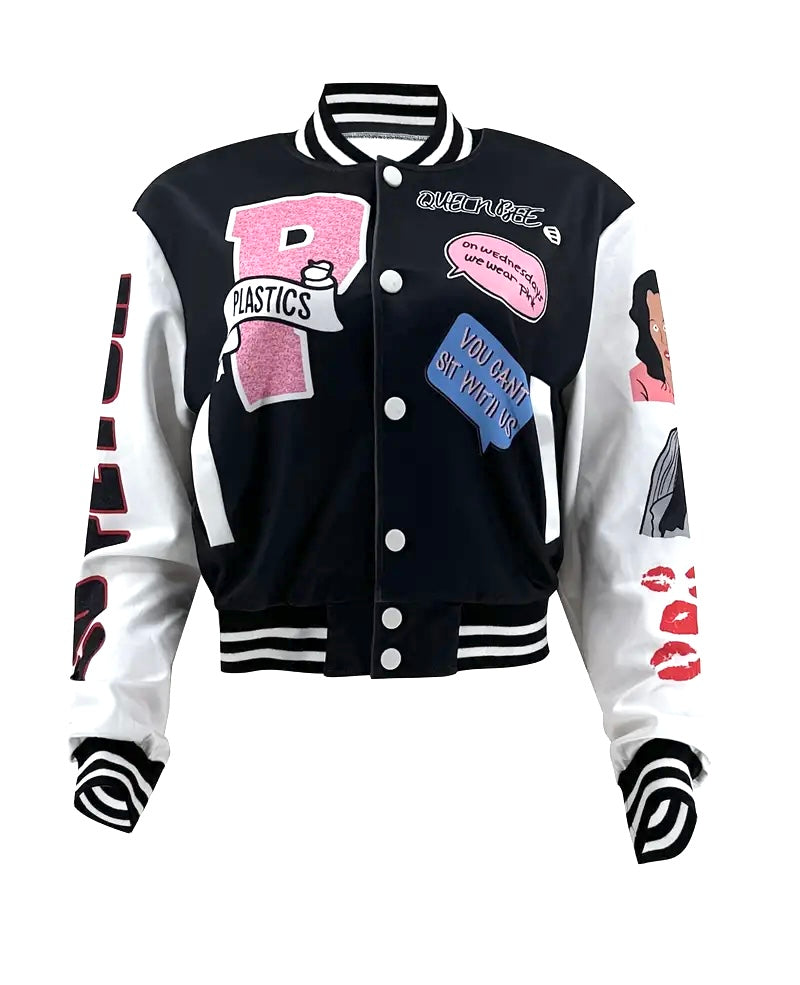 Graphic Pop Art Thin Jacket XD21