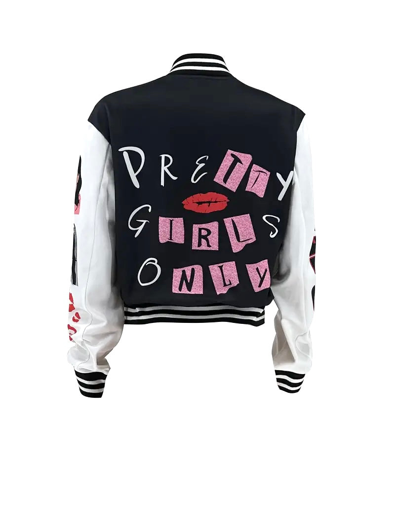 Graphic Pop Art Thin Jacket XD21