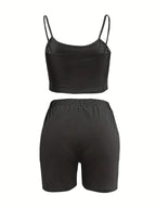 Graphic Shorts and Top Two Piece Set XD21