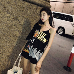 Graphic Y2K Street Style T-Shirt Top XD21