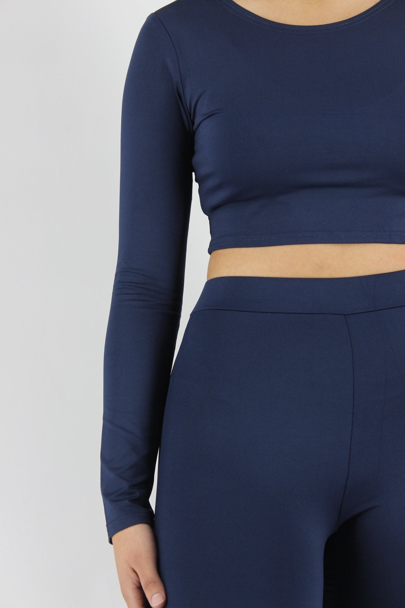 Gym Two Piece Long Shorts Set XD21