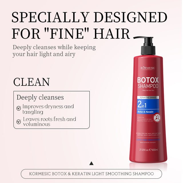 Kormesic Botox Keratin Damage Repair Shampoo 800ml