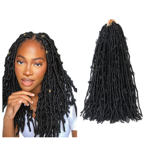 Butterfly Locs Medium Length Hair Extensions