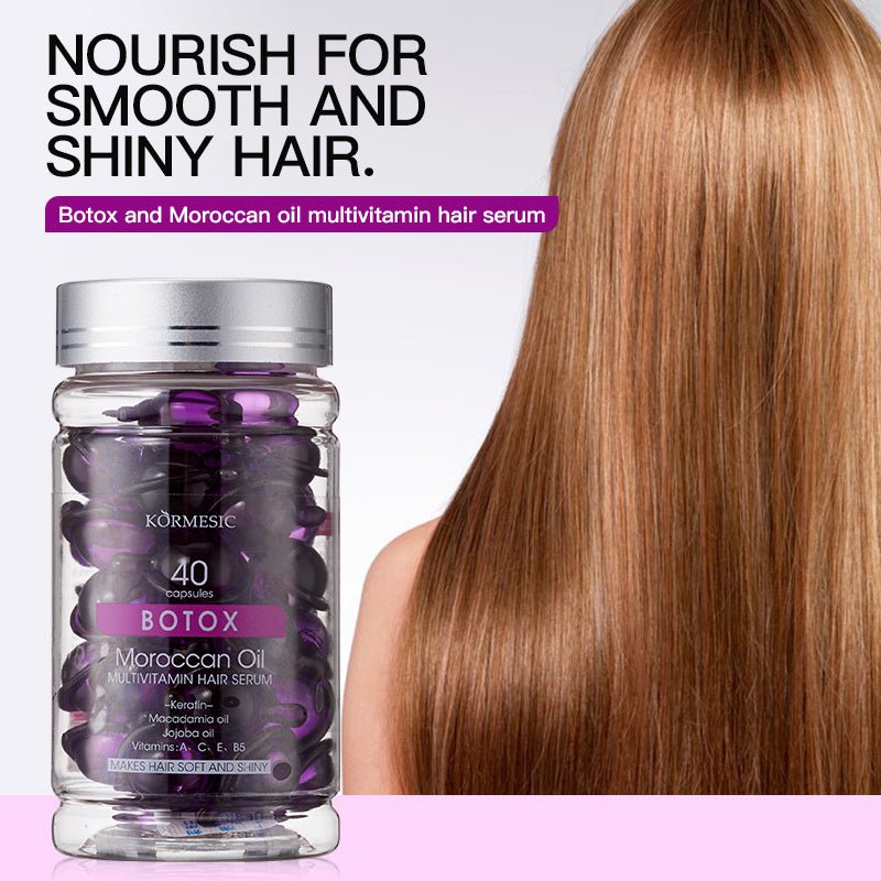 Botox Moroccan Hair Oil Serum – Repair, Smooth & Nourish Damaged Hair