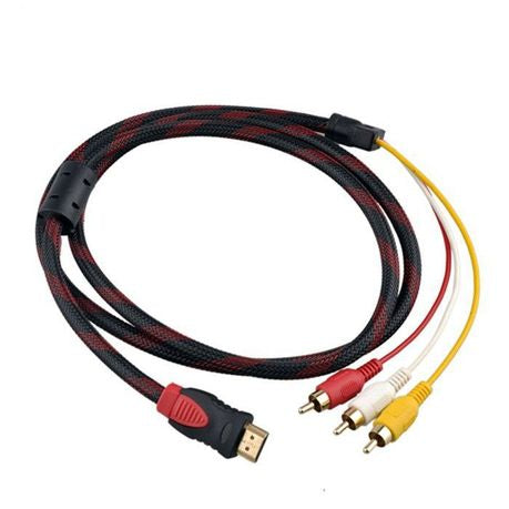 HDMI To 3RCA Male Cable 1.5M- SD XD21