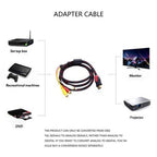HDMI To 3RCA Male Cable 1.5M- SD XD21