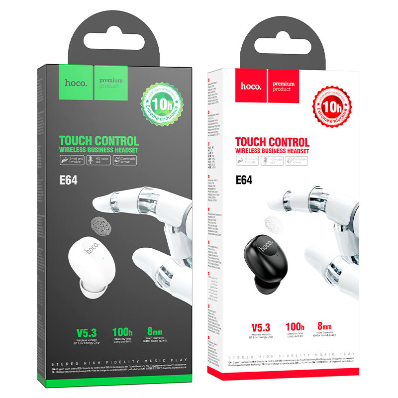 HOCO E64 mini wireless headset 1pc XD21