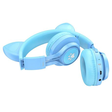 HOCO W39 Kids Cat Ear Wireless Headphones XD21