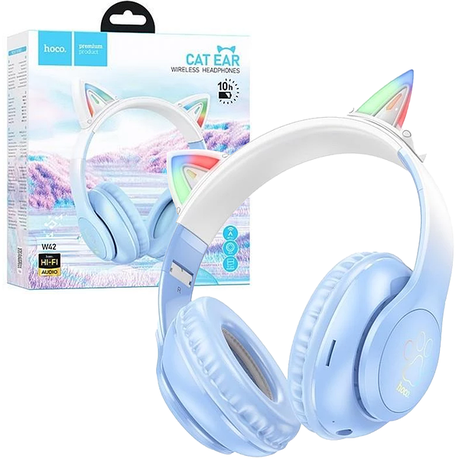 HOCO W42 Bluetooth Cat Light Up Headphones XD21