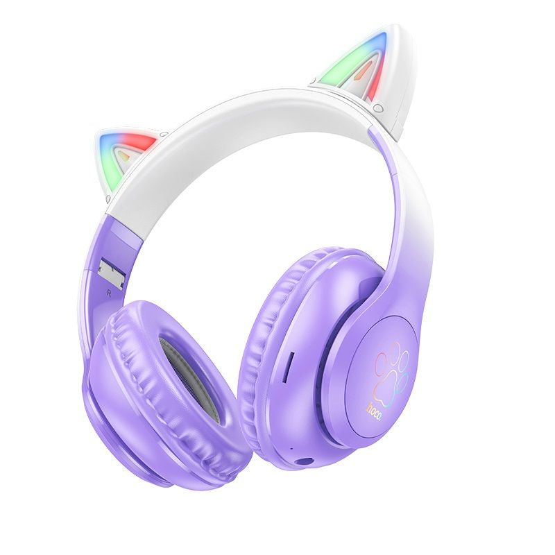 HOCO W42 Bluetooth Cat Light Up Headphones XD21