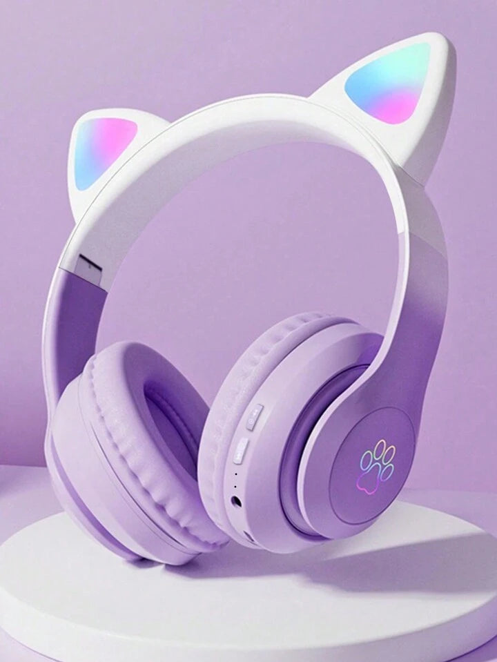 HOCO W42 Bluetooth Cat Light Up Headphones XD21