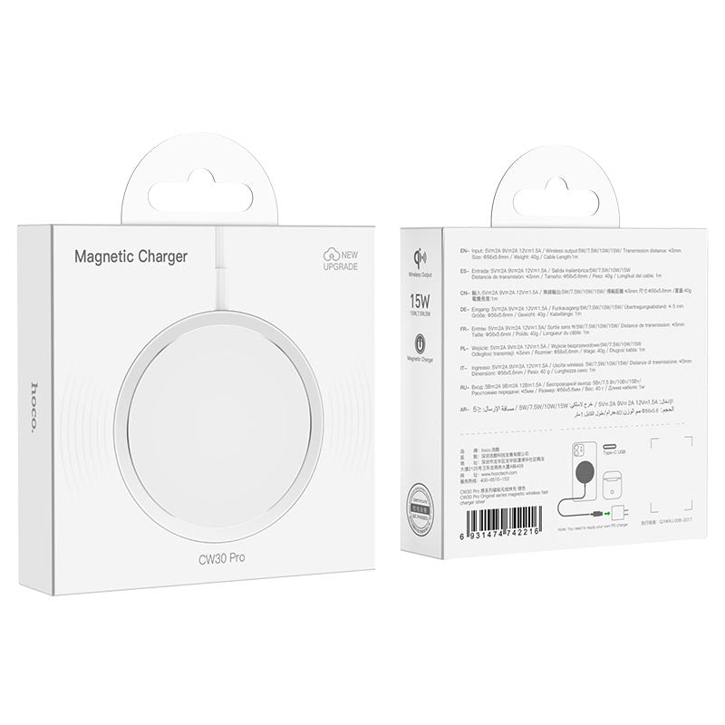 HOCO Wireless Magnetic Charger CW30 Pro XD21