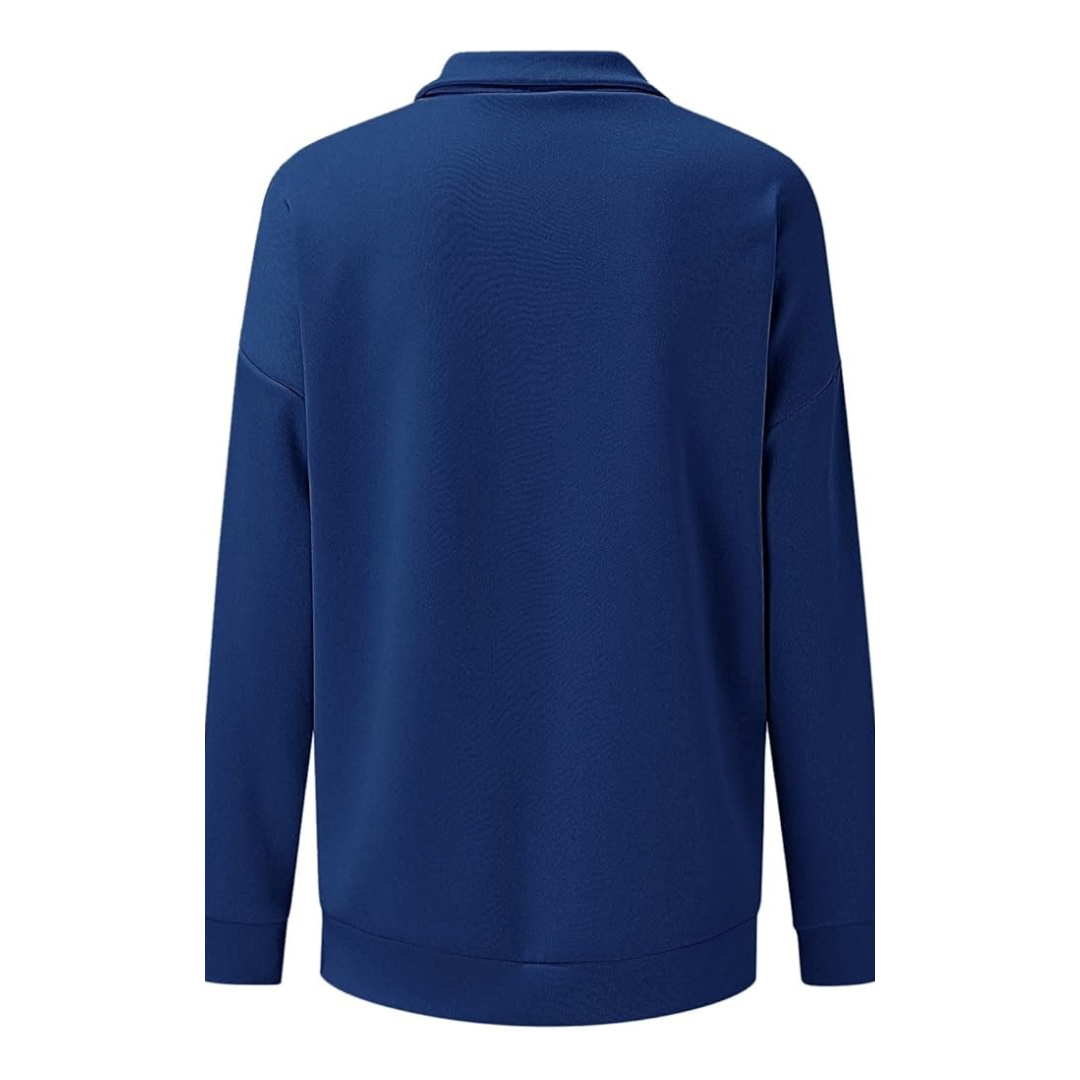 Half Zipper Long Sleeve Jacket XD21