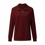 Half Zipper Long Sleeve Jacket XD21