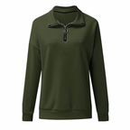 Half Zipper Long Sleeve Jacket XD21