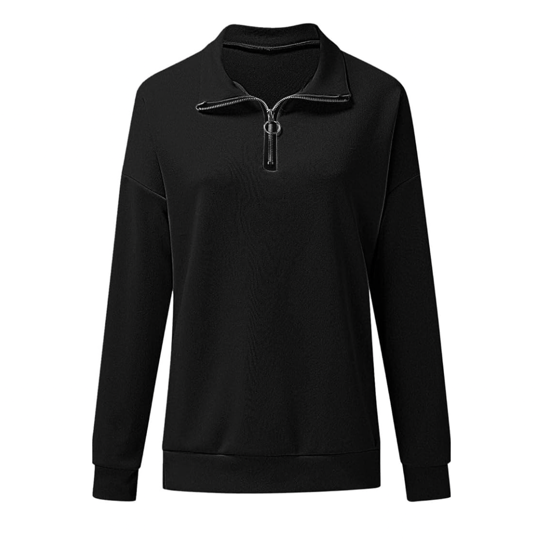 Half Zipper Long Sleeve Jacket XD21