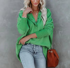 Half open button pocket hooded jacket XD21