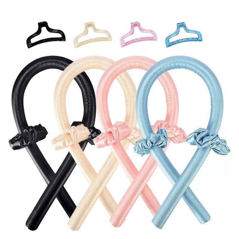 Slik Satin Heatless Hair Curler Headband