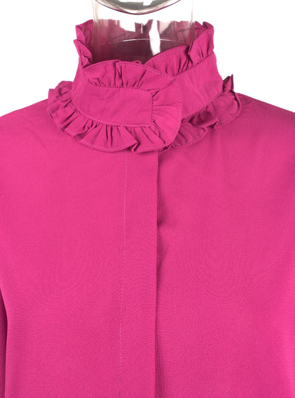 High Frill Collar Blouse XD21