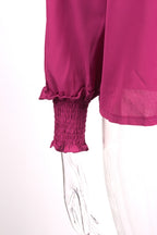 High Frill Collar Blouse XD21