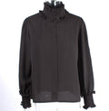 High Frill Collar Blouse XD21