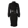 High Neck Winter Bodycon Dress - XD21