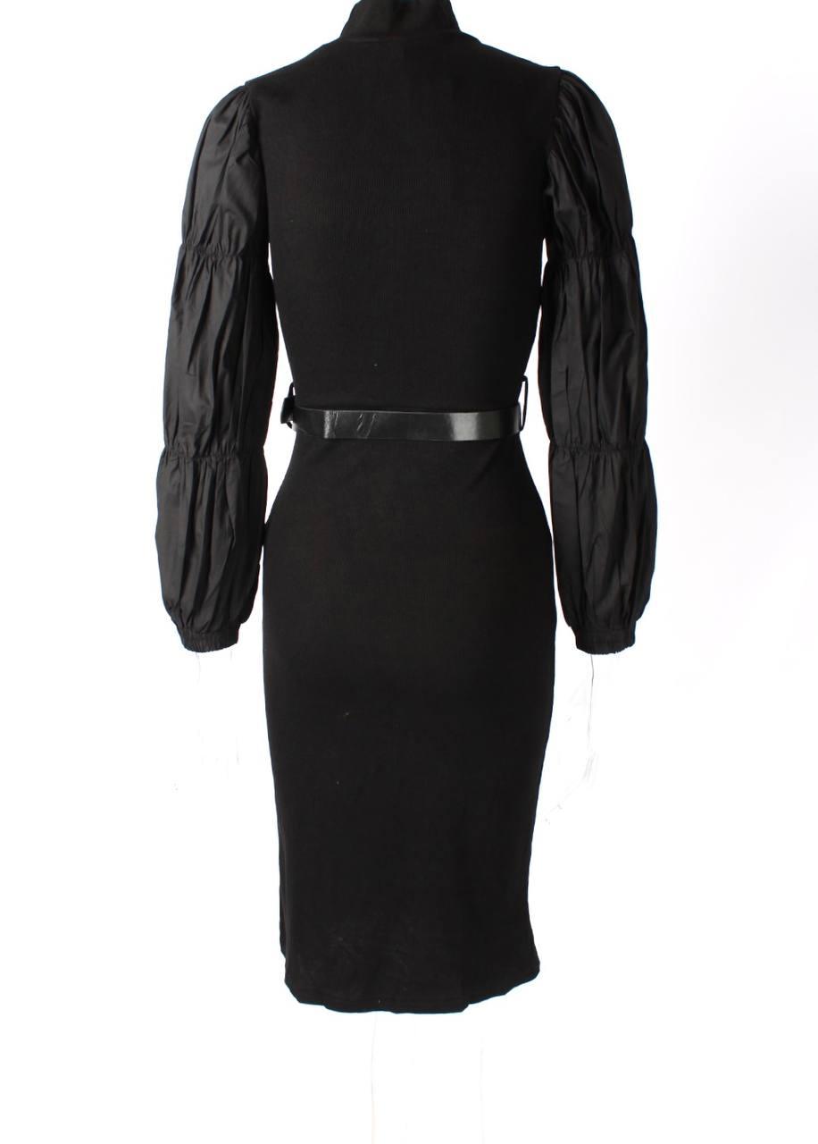 High Neck Winter Bodycon Dress - XD21