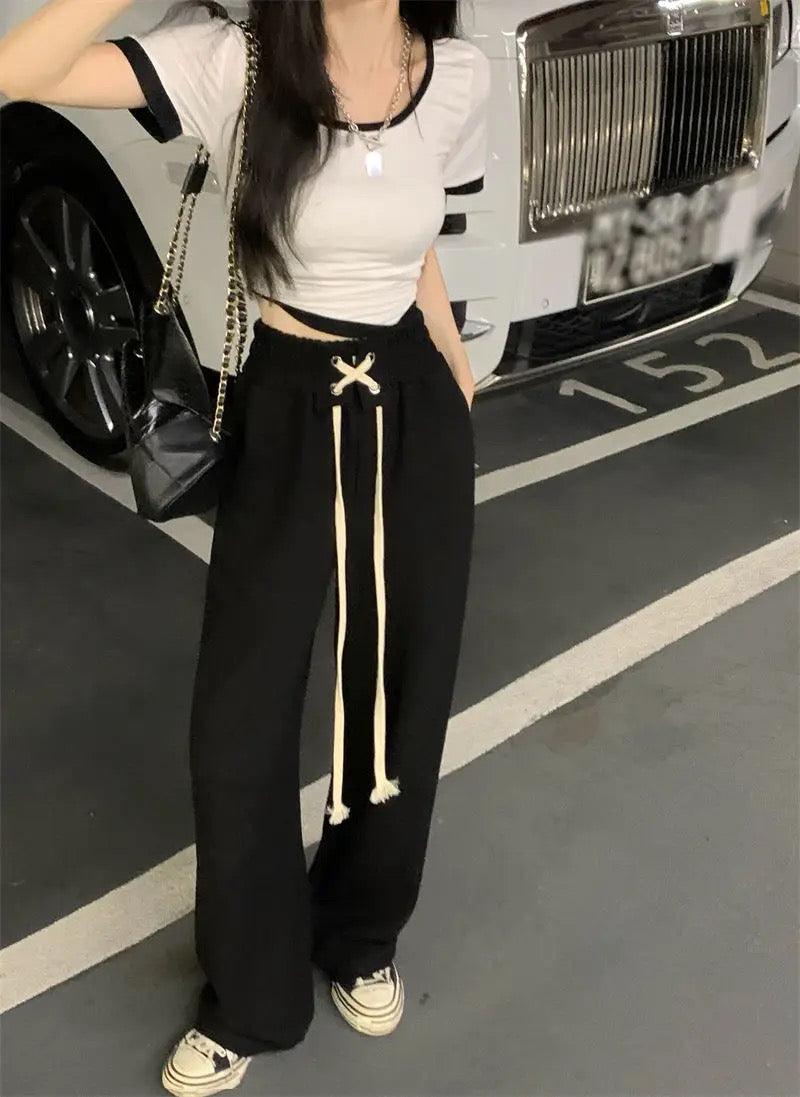 High Waist Hipster casual pants - XD21