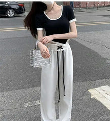 High Waist Hipster casual pants - XD21