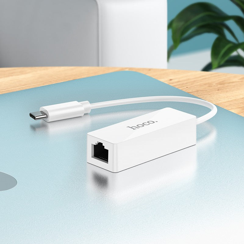 Hoco UA22 Adapter Type-C to RJ45 100 Mbp XD21