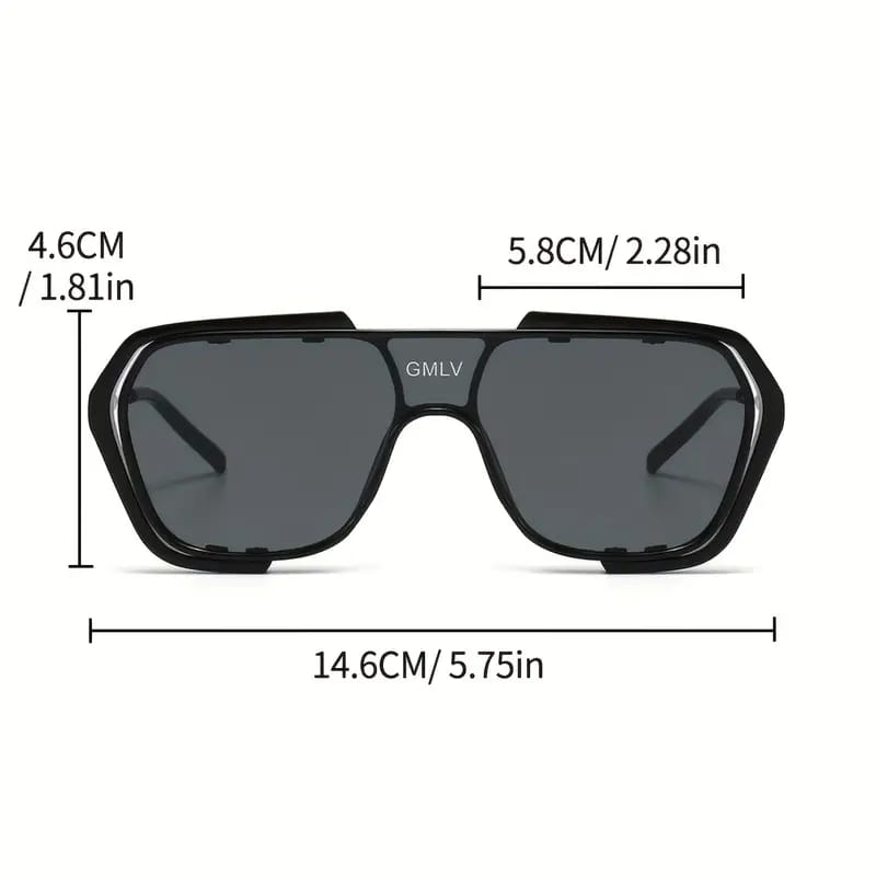 Fashionable, Y2K Oversized Sunglasses