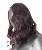 Sleek Medium Length Wavy Wig