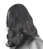 Sleek Medium Length Wavy Wig