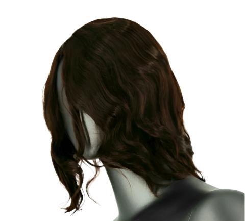 Wavy Wet Look Short Hair Wig