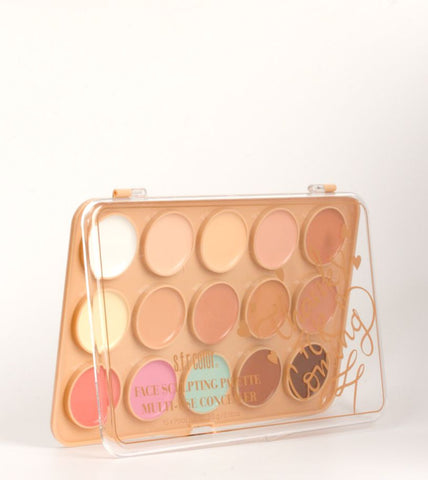 Ushas Concealer Palette – Versatile Face Sculpting for Flawless Definition