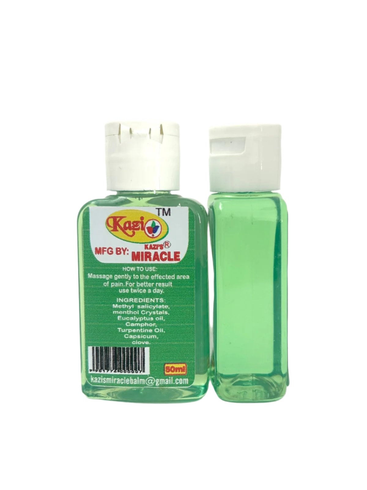 KAZI Herbal Massage Oil 50ml - Relax and Rejuvenate with Herbal Healing!