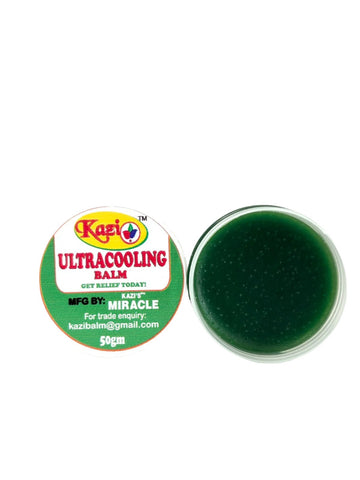 Kazi Ultra Cooling Relief Balm 50g - Instant, Soothing Relief for Aches and Pains