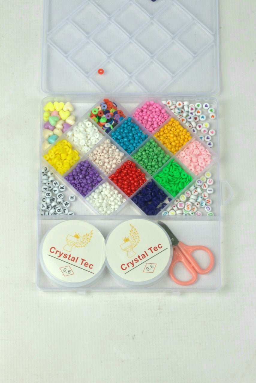 Kids Bead Making Jewelry Kit – Fun & Creative Craft for Children