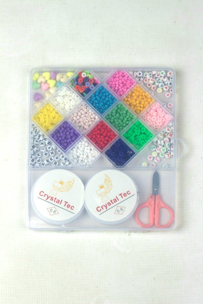 Kids Bead Making Jewelry Kit – Fun & Creative Craft for Children