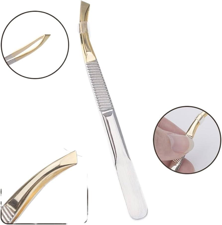 Angled Eyebrow Tweezers – Precision Hair Removal Tool