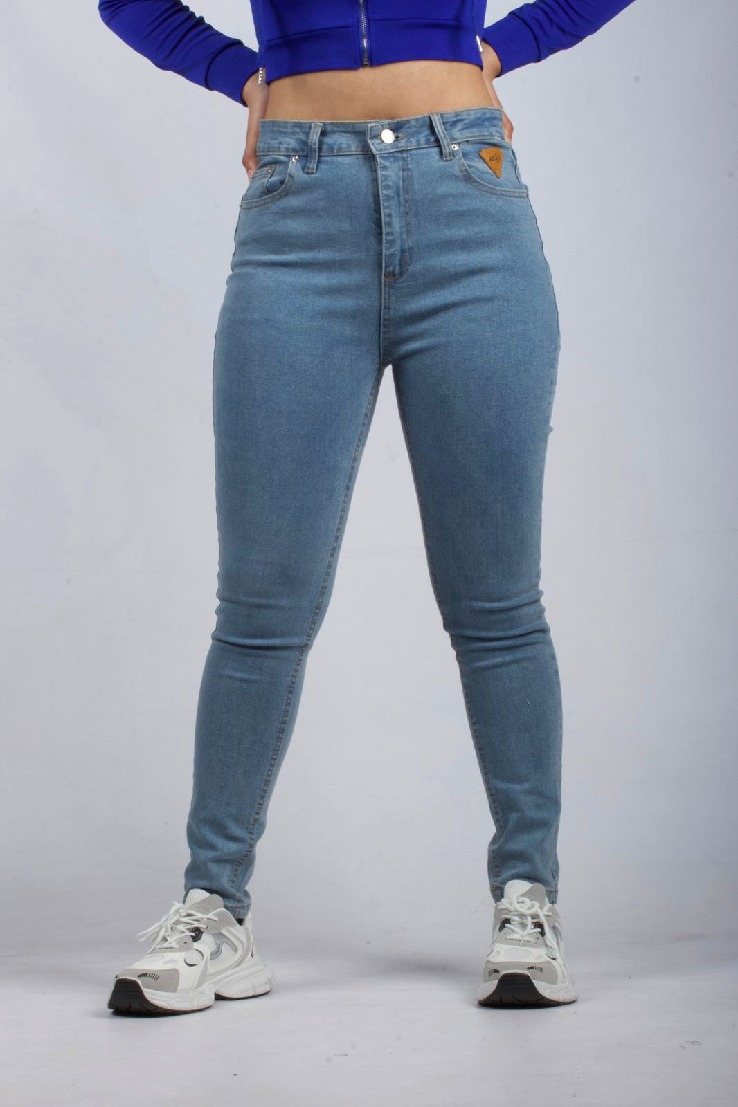 Classic High-Waisted Skinny Denim Jeans - XD87