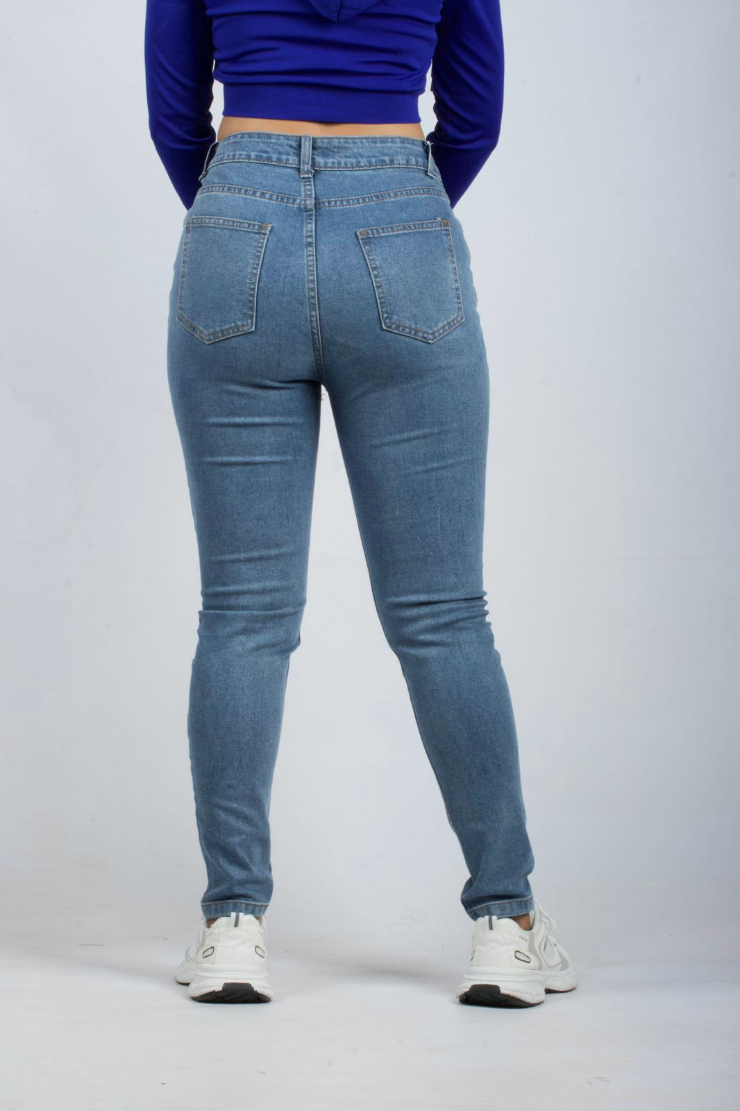 Classic High-Waisted Skinny Denim Jeans - XD87