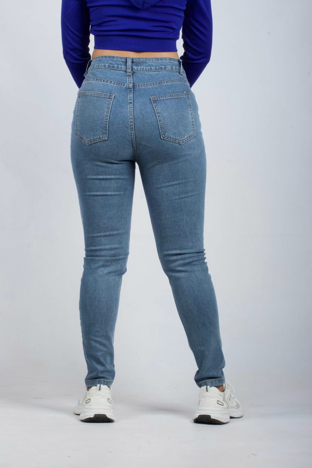 Classic High-Waisted Skinny Denim Jeans - XD87