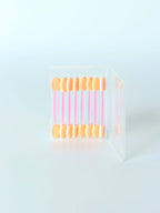 Eyeshadow Applicators – 8pc Dual-Ended Sponge Brushes