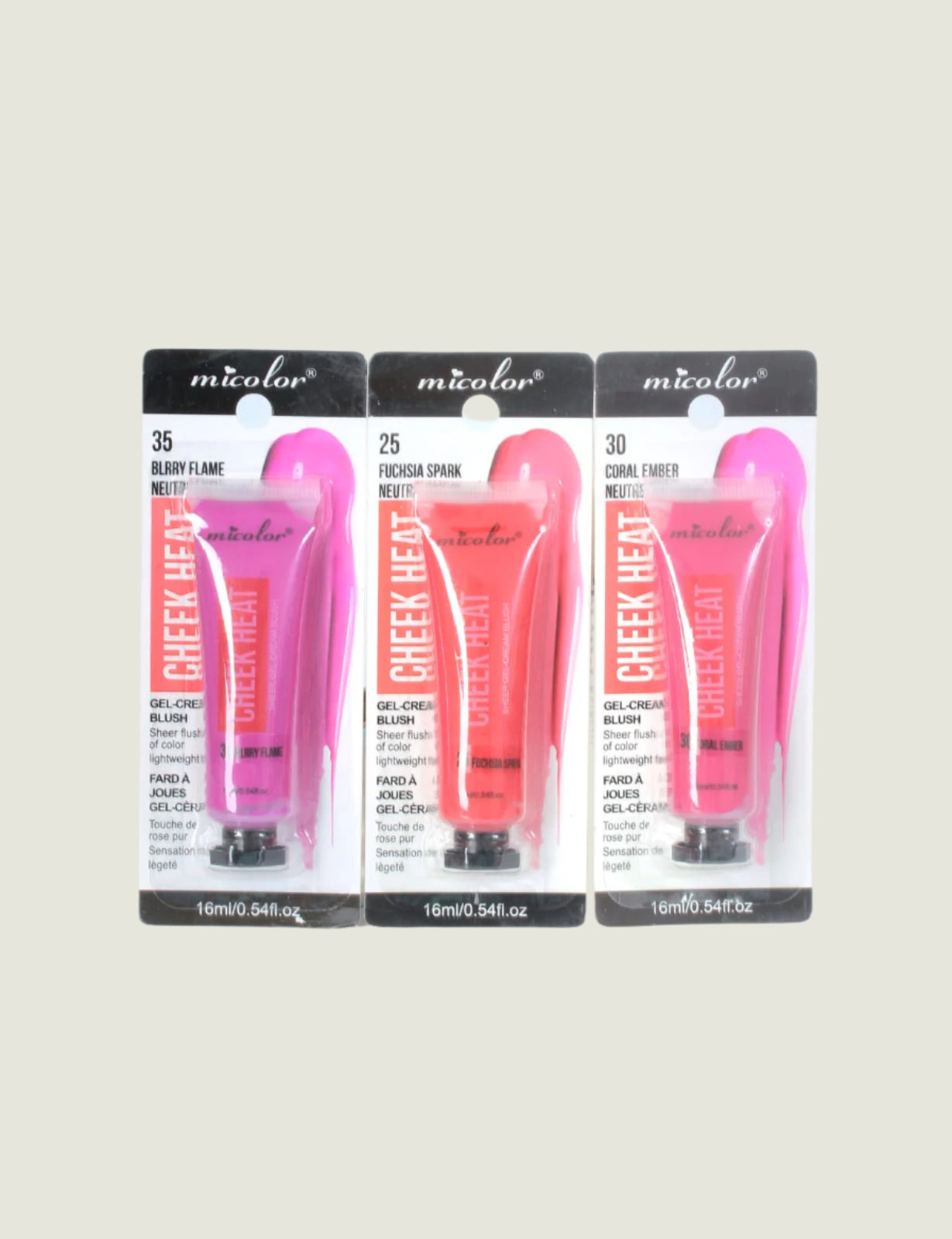 Micolor Fragrant Gel Blush Cream - 1pc