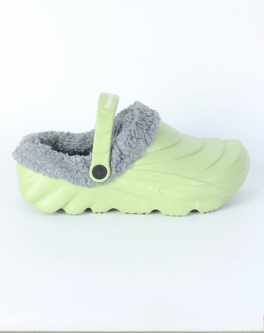 Havenna Fur-Lined Clog – Cozy Style for Every Step